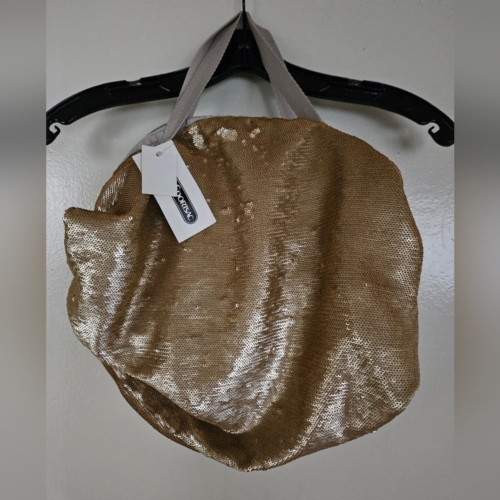 Lesportsac Gold Small Passerby Goddess Sequins Bag